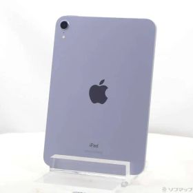 ソフマップ 〔中古品〕 iPad mini 第6世代 256GB パープル MK7X3J／A Wi-Fi【305】