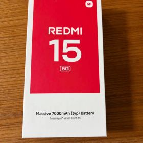 新品未使用 Redmi 15 5G 128GB green simフリー 本体