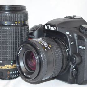 Nikon D7500☆Wi-Fi搭載 ダブルレンズセット
