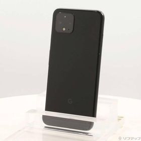 〔中古〕GOOGLE(グーグル) Google Pixel 4 128GB ジャストブラック GOSAG5 SoftBank〔377-ud〕