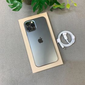 バッテリー 100％ iPhone12 ProMax 256Gb 国内SIMフリー 送料無料