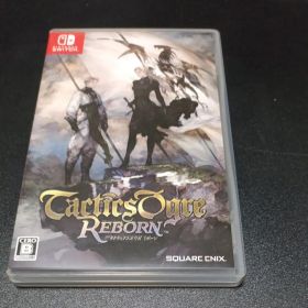 中古美品 完動品 タクティクスオウガ リボーン Nintendo Switch