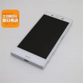 美品 SO-02J Xperia X Compact ホワイト 即日発送 スマホ DoCoMo SONY 本体 白ロム あすつく 土日祝発送OK