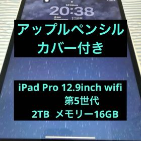 iPad Pro 12.9 第5世代 2TB バッテリー91% Wi-Fi