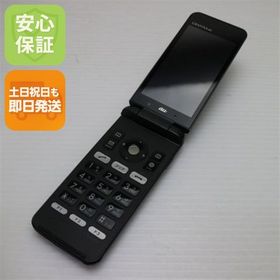 安心保証付 美品 au KYF31 GRATINA 4G ブラック 中古本体
