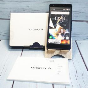 au Qua phone QZ 京セラ KYV44 インディゴ 本体 白ロム SIMロック解除済み SIMフリー ほぼ新品 027238