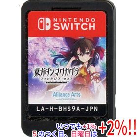 【中古】東方ダンマクカグラ ファンタジア・ロスト Nintendo Switch ソフトのみ【いつでも+1％！5のつく日と日曜日は+2%！】 爆買