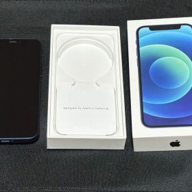 【完動品】iPhone 12 mini 256GB ブルー SIMフリー
