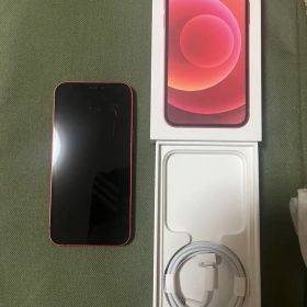 Apple iPhone12mini RED 64GB 87%修理歴無し