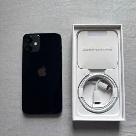 【美品】Apple iPhone 12 mini 128GB ブラック
