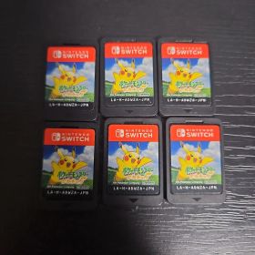 ポケットモンスター Let's Go! ピカチュウ Switchソフト 6個