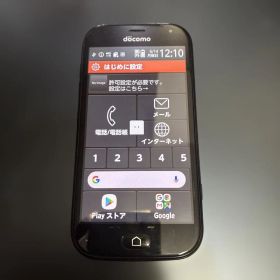 らくらくスマートフォン me F-01L ブラック ドコモ