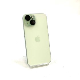 【全額返金保証】【最速発送】 iPhone 15 128GB グリーン SIMフリー 白ロム 動作確認済 75%