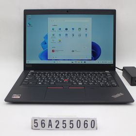 Lenovo ThinkPad X13 Gen1 Ryzen 5 Pro 4650U 2.1GHz/8GB/256GB(SSD)/13.3W/FHD(1920x1080)/Win11 【中古】