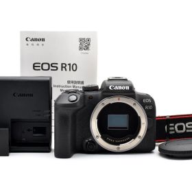 ■1000ショットのほぼ新品■ CANON キヤノン EOS R10 ブラック #G173