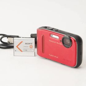 ソニー Sony サイバーショット Cyber-shot DSC-TF1 レッド 4x 光学ズーム 防水