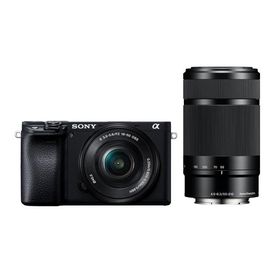 【新品】SONY α6400 ILCE-6400Y ダブルズームレンズキット[ブラック]【日曜日以外即日発送】【送料無料】