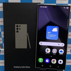 Galaxy S24 Ultra 256GB チタニウムグレー SCG26 AU版SIMフリー 訳あ