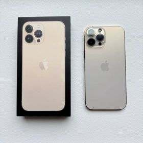 美品！元箱付属品ありiPhone 13proMAX 512GB 本体 ゴールド
