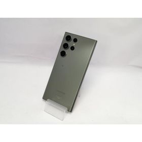 【中古】SAMSUNG au 【SIMフリー】 Galaxy S23 Ultra グリーン 12GB 256GB SCG20【川越クレアモール】保証期間１ヶ月【ランクC】