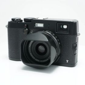 FUJIFILM X100T ブラック コンパクトデジタルカメラ 角形フード付き