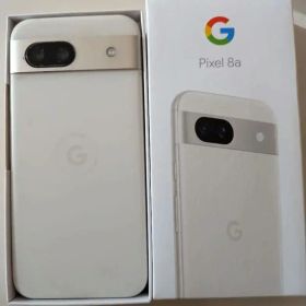 美品Google Pixel 8a 本体 ホワイト本体 残金なしふ