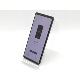 【中古】SONY au 【SIMフリー】 Xperia 5 IV 8GB 128GB SOG09 ブラック【DS秋葉】保証期間１ヶ月【ランクB】