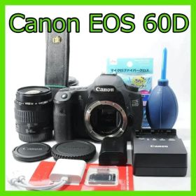Canon EOS 60D☆シャッター回数少☆写真をスマホ転送☆レンズ☆即使える