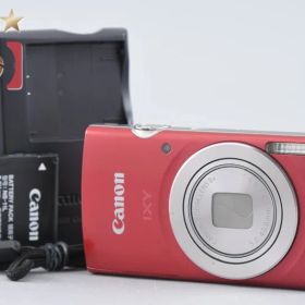 【中古】Canon キヤノン IXY 200 レッド コンパクトデジタルカメラ
