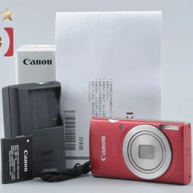 【中古】Canon キヤノン IXY 200 レッド コンパクトデジタルカメラ 元箱付き