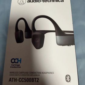 【美品】Audio-Technica 骨伝導イヤホン ATH-CC500BT2