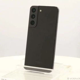 【中古】SAMSUNG(サムスン) Galaxy S22 256GB ファントムブラック SCG13 au SIMフリー 【269-ud】