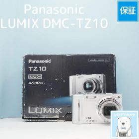 Panasonic LUMIX DMC-TZ10 デジカメ 動作確認済み 整備品 スマホ転送OK フルセット シロクマカメラ a7485