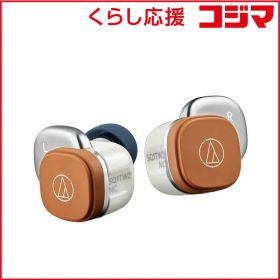 【 新品 未開封 】 オーディオテクニカ フルワイヤレスイヤホン ホワイトキャメル ATH-SQ1TW2NC WCM 未使用 送料無料