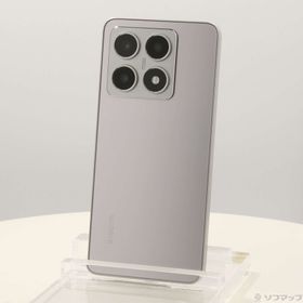 (中古)Xiaomi Xiaomi 14T 256GB チタングレー XIG07 au SIMフリー(349-ud)