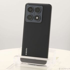 (中古)XIAOMI Xiaomi 14T Pro 256GB チタンブラック MZB0HHKJP SIMフリー(295-ud)