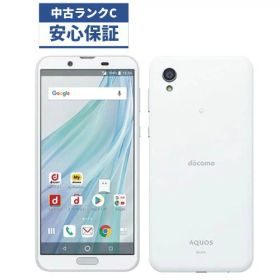 【中古】【可】 AQUOS sense2 SH-01L 32GB SH-01L ホワイト ドコモ版 docomo