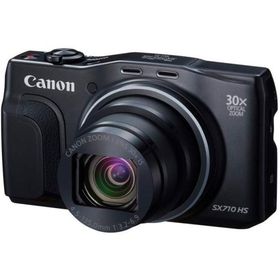 Canon PowerShot SX710 ブラック 良品 動作確認済み 1ヶ月保証付 コンパクト
