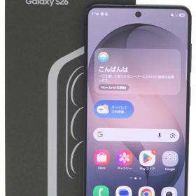 【SAMSUNG】サムスン『Galaxy S26 / 6.3inch / 256GB / SIMフリー / ブラック』SM-S942Q 2026年3月発売 スマートフォン 1週間保証【中古】