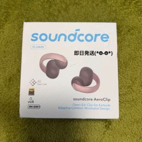 【新品／最安値】soundcore AeroClip ワイヤレスイヤホン