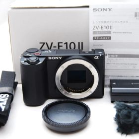 ★極上美品 SONY VLOGCAM ZV-E10 II ボディ ブラック [ZV-E10M2 B] ソニー 元箱付き★