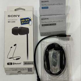 SONY ワイヤレスステレオヘッドセットWI-C200