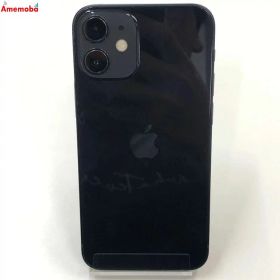 【中古】iPhone12 mini 64GB ブラック MGA03J/A SoftBank版SIMフリー