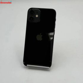 【中古】iPhone12 mini 64GB ブラック MGA03J/A AU版SIMフリー 訳あり品