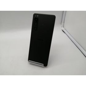 【中古】SONY SoftBank 【SIMフリー】 Xperia 5 IV 8GB 128GB A204SO ブラック【OSU301】保証期間１ヶ月【ランクB】