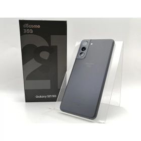 【中古】SAMSUNG docomo 【SIMロックあり】 Galaxy S21 5G ファントムグレー 8GB 256GB SC-51B【津田沼】保証期間1ヶ月【ランクC】