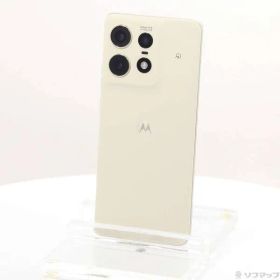 ソフマップ 〔中古品〕 motorola edge 50s pro 256GB バニラクリーム MOSAH3 Softbank SIMフリー【258】