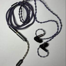 ゼンハイザーIE200本体 BlueFlame 4.4mm Type-C変換付き