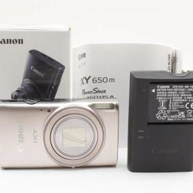 美品 キヤノン IXY 650m コンパクトデジタルカメラ シルバー Canon