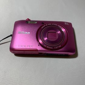 3822 Nikon COOLPIX S3600 ピンク 美品 動作確認済み デジカメ【ネ】